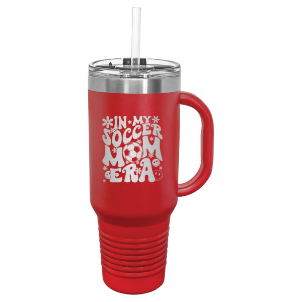 Soccer Mom Era 40 oz. Travel Mug Thumbnail
