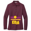 Women's Silk Touch Long Sleeve Polo Thumbnail