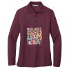 Women's Silk Touch Long Sleeve Polo Thumbnail