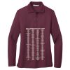 Women's Silk Touch Long Sleeve Polo Thumbnail